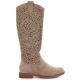 2. Women's openwork beige boots S.Barski HY61-8023