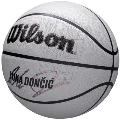 3. Wilson NBA Player Icon Uv Basketball Ball Bskt Doncic WZ4030701XB