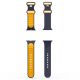 6. Spigen Nano Pop Strap for Apple Watch 40/41/42 mm - Navy Blue/Orange
