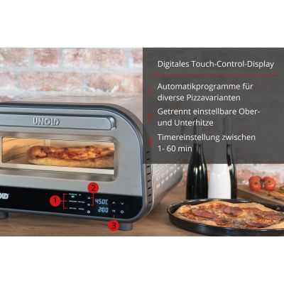 7. Unold 68816 1700W Silver Pizza Maker