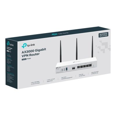 5. TP-Link FESTA FR365 Wireless Router Gigabit Ethernet Dual-band (2.4GHz + 5GHz or 2.4GHz + 6GHz) White