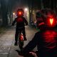 18. Meteor Lupus S Full-Face Bike Helmet 48-52 cm Black/Red