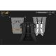 15. ASUS ROG SLASH Backpack Edition 20 Roll-Up Backpack Black Polyester, Waxed Leather (Pull Up)