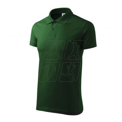 Malfini Single J. M MLI-20206 polo shirt bottle green