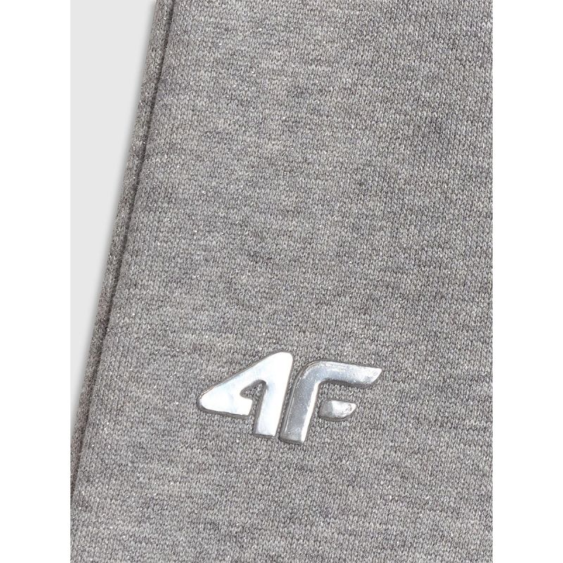 8. Girls' wide-leg sweatpants 4F 4FJRSS26TTROF1726-25M