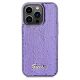 3. Guess Sequin Script Metal case for iPhone 13 Pro / 13 - purple