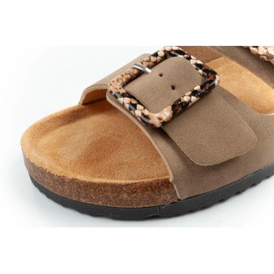 6. Lee Cooper women's slip-on shoes, khaki, comfortable, lightweight