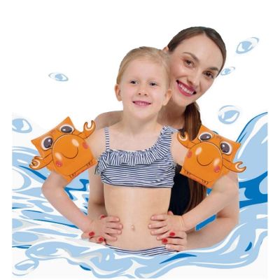 9. Children's swimming sleeves crab 26x22cm 32206