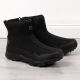 Men's waterproof snow boots black DK