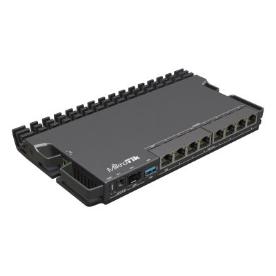 2. Mikrotik RB5009UG+S+IN router Total Ethernet Ports:9; Architecture:ARM 64bit; CPU core:4