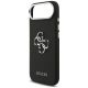 6. Guess Grained Big 4G Classic Logo case for iPhone 17 Air - black
