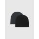 Children's double-sided beanie hat 4F 4FJWSS25ACAPU505-22S