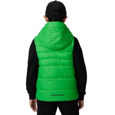 3. Boy's vest 4F M313 green 4FJWSS26TVJAM313 41S