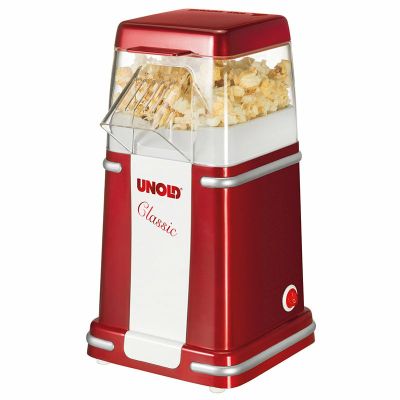 2. Unold Classic Popcorn Maker Red, Silver, White 900W