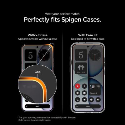 9. Spigen Glas.tR EZ Fit Pro 2-Pack Tempered Glass for Nothing Phone 4A