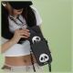 7. Nimmy Big Eyed Pet 2.0 Panda Phone Bag - Black