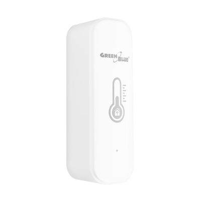10. GREENBLUE WIFI TEMPERATURE AND HUMIDITY SENSOR, ANDROID/IOS/ALEXA/GOOGLE HOME, 3.0V DC, LR03X2 GB737