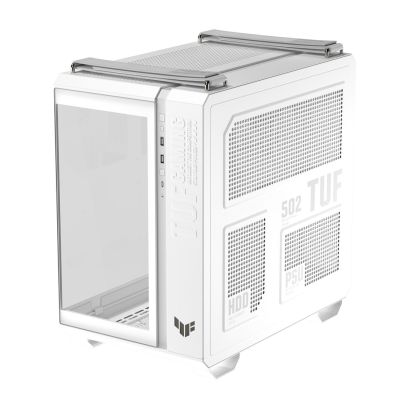 37. Asus TUF GAMING GT502 HORIZON TG ARGB WHITE PC Case
