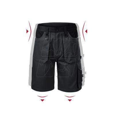 4. Rimeck Woody M MLI-W0594 ebony gray shorts