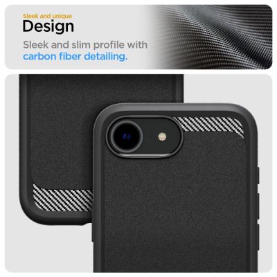 11. Spigen Rugged Armor MagSafe case for iPhone 16e / 17e - black