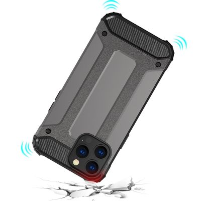 6. Hybrid Armor case for iPhone 14 Pro Max armored hybrid cover blue