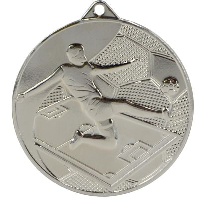 Silver Football Medal