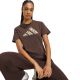 5. adidas Animal Graphic Women's T-Shirt Brown KT2676