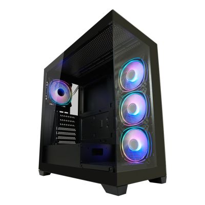 2. LC-Power LC-715B-ON Midi Tower Computer Security & Holders Black