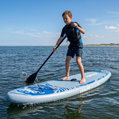 4. VIRTUFIT SUP BOARD SPLASH 225 WITH ACCESSORIES WAVE BLUE