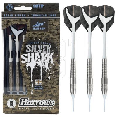 4. Darts Harrows Silver Shark Softip HS-TNK-000013223