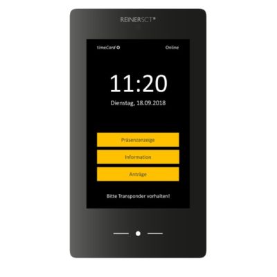 3. Reiner SCT timeCard Terminal 3 Black