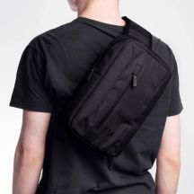 Wozinsky WSB6GR Scooter Handlebar Sports Bag with Shoulder Strap 5L - Gray