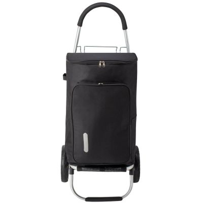 2. PREMIUM BLACK SHOPPING TROLLEY SEMI LINE