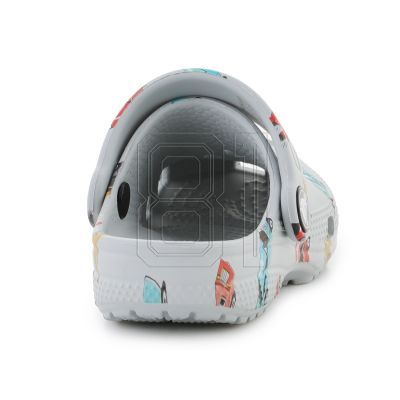 4. Crocs Classic Race Cars Graphic Jr 210992-1NN flip-flops