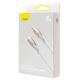 6. Baseus CADH000002 Lightning - USB-C PD cable 20W 480Mb/s 1m - white