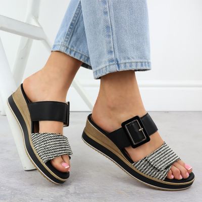 4. Remonte W D6463-03 RKR786 wedge sandals