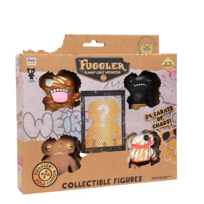 5. FUGGLER S3 GOLD EDITION FIGURES - 5 PACK DELUXE BOX (ASSORTMENT)