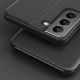 10. Eco Leather View Case elegant case with a flip cover and stand function for Samsung Galaxy S22 + (S22 Plus) blue