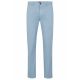 Hugo Boss men's slim-fit trousers in stretch cotton gabardine, light blue (50468314-451)