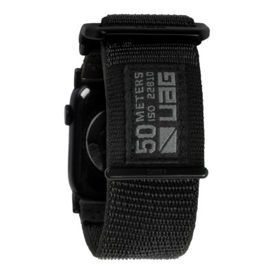 3. UAG Urban Armor Gear Active Strap for Apple Watch Ultra/42/44/45mm Graphite