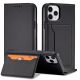 2. Magnet Card Case for iPhone 12 Pro Pouch Card Wallet Card Holder Black