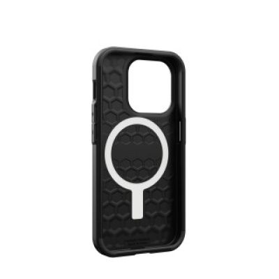 UAG Urban Armor Gear Civilian MagSafe Case for Apple iPhone 15 Pro, black