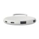 6. Lenovo Slim USB-C 3.2 Hub USB 3.2 Gen 2 (3.1 Gen 2) Type-C 10000 Mbit/s Gray