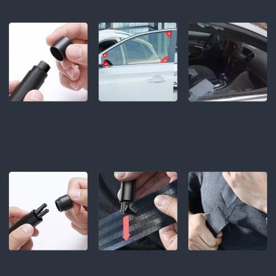 17. Baseus Sharp Tool Safety Hammer (Window-breaking+Safety belt cutting) Dark gray (CRSFH-0G)