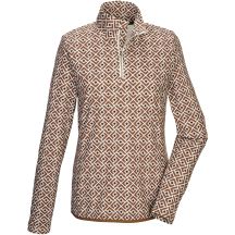 Women’s Killtec KSW 109 WMN LS SHRT Long-Sleeve Top, Brown