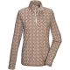 Women’s Killtec KSW 109 WMN LS SHRT Long-Sleeve Top, Brown