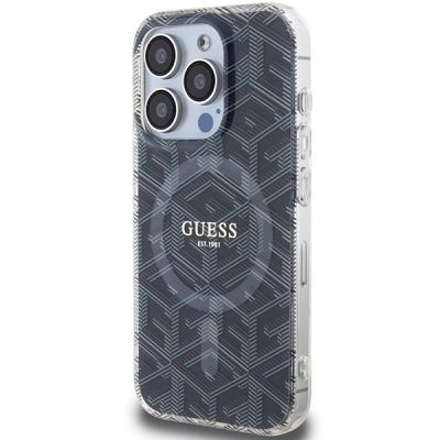 2. Guess IML GCube MagSafe case for iPhone 15 Pro Max - black