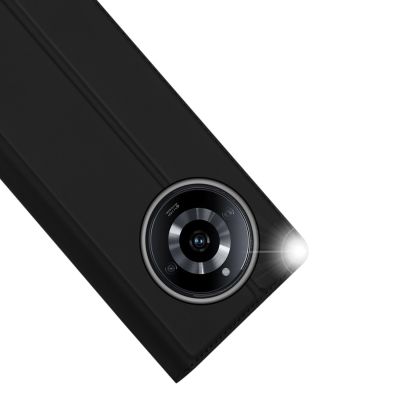 3. Dux Ducis Skin Pro Case Realme 11 Flip Card Wallet Stand Black