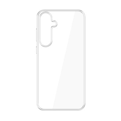 4. 3mk Clear Case for Samsung Galaxy S25 - transparent