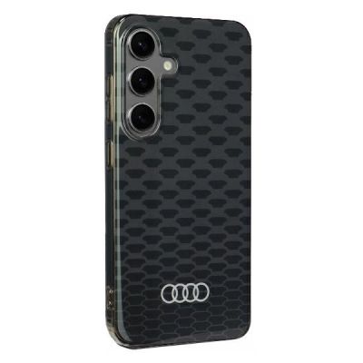 3. Audi IML Stitching Pattern MagSafe Case S24 S921 black/black hardcase AU-IMLMS24-Q5/D3-BK
